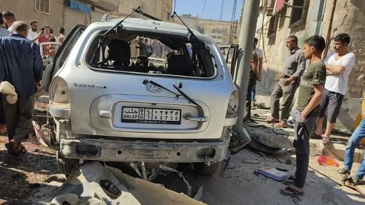 Suriye’de bombalı taarruz: Meyyit ve yaralılar var