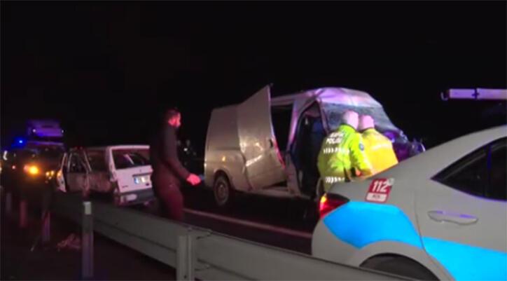Ankara’da zincirleme kaza! 21 kişi yaralandı