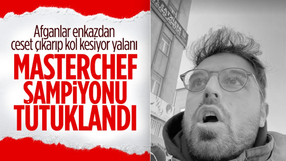 Deprem bölgesinde provokasyon yapan Masterchef şampiyonu Uğur Kardaş tutuklandı