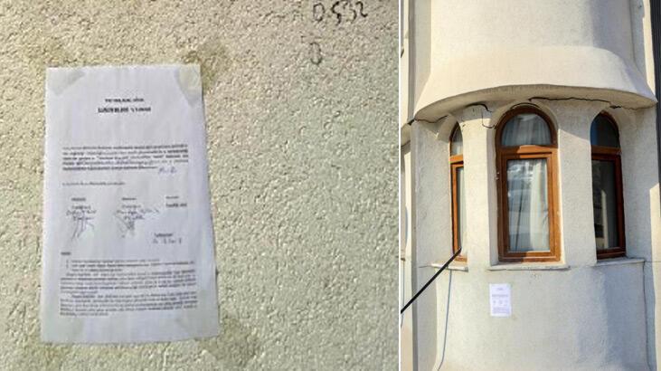 Sahibine ulaşılamayan evlere ‘Yıktırılacak’, tarihi yerlere ‘İzinsiz müdahale edilemez’ yazısı