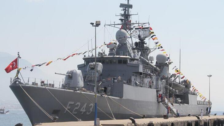 TCG Yıldırım Fırkateyni Samsun Limanı’na demirleyecek