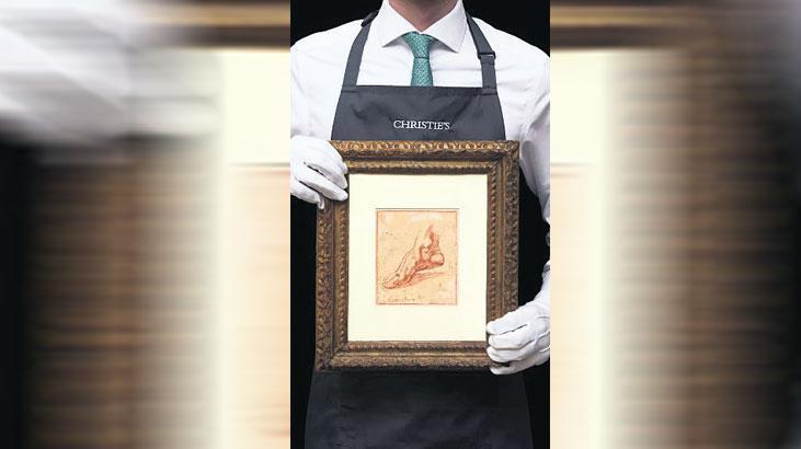 Michelangelo’nun eskizi ilk kez satışta